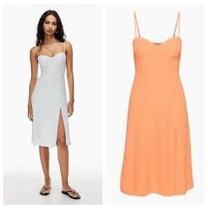 Aritzia Spaghetti Strap Viola Midi Dress